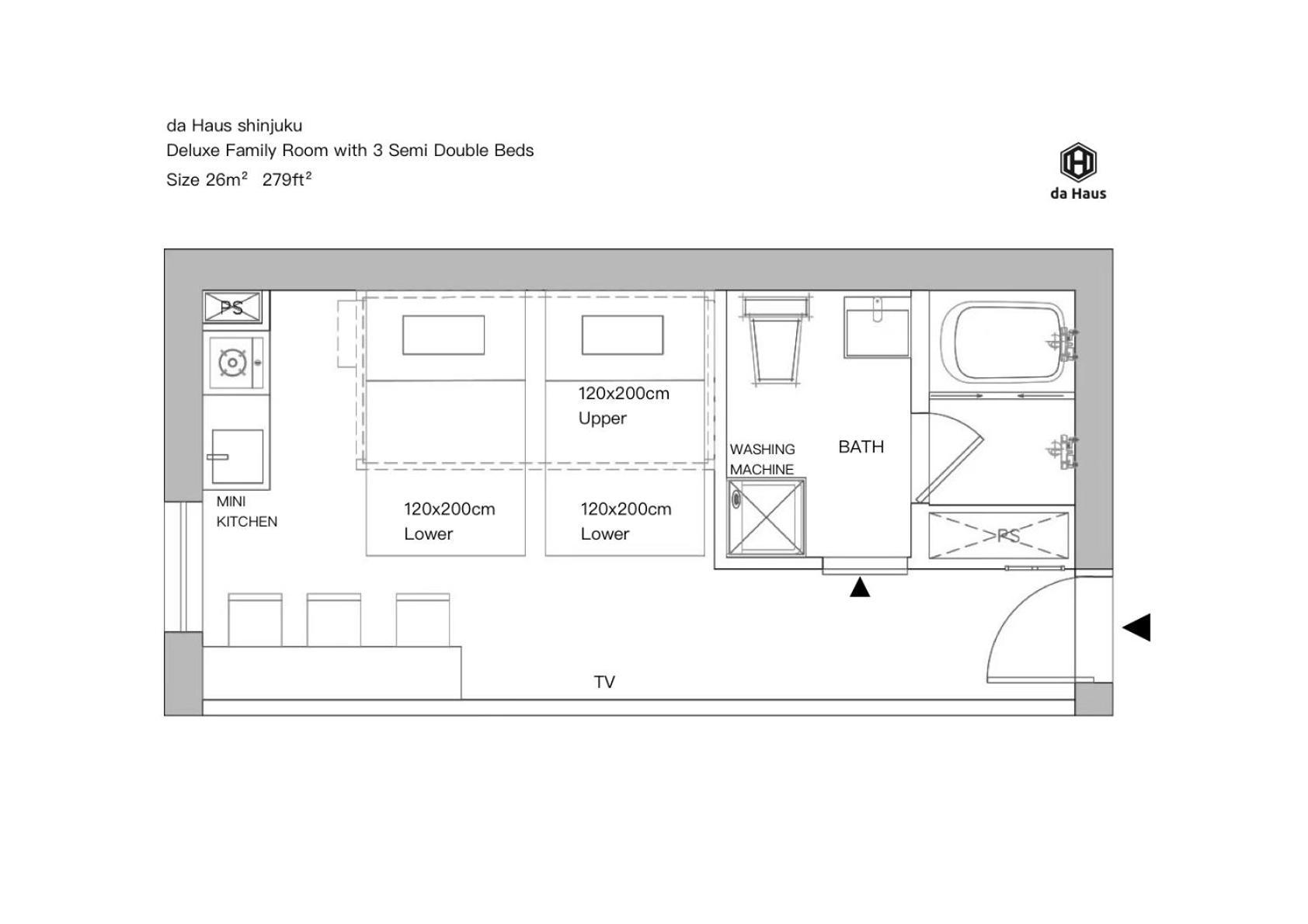 Hotel Da Haus Shinjuku Tokio Zewnętrze zdjęcie